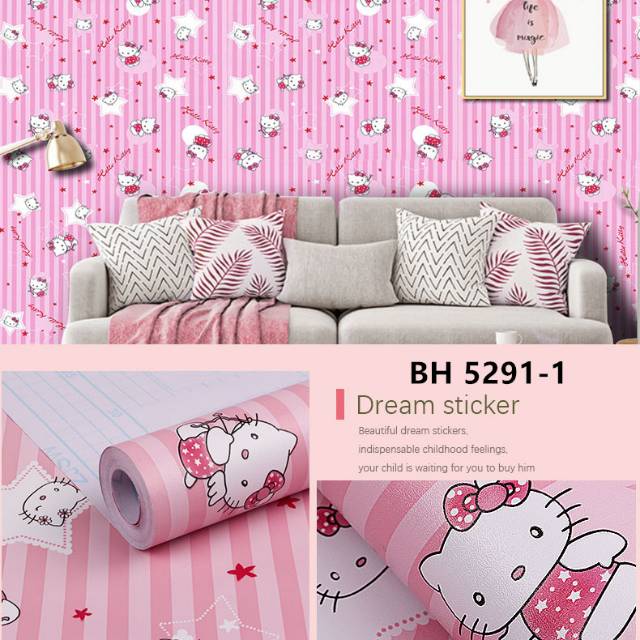 WALLPAPER HELLO KITTY SALUR