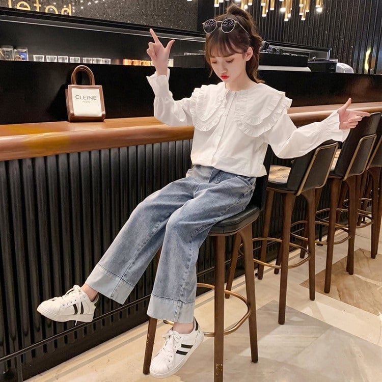 (COD) Setelan Anak Perempuan Import /Pakaian Anak Perempuan Korea/ Setelan Korea Anak Import/Baju an