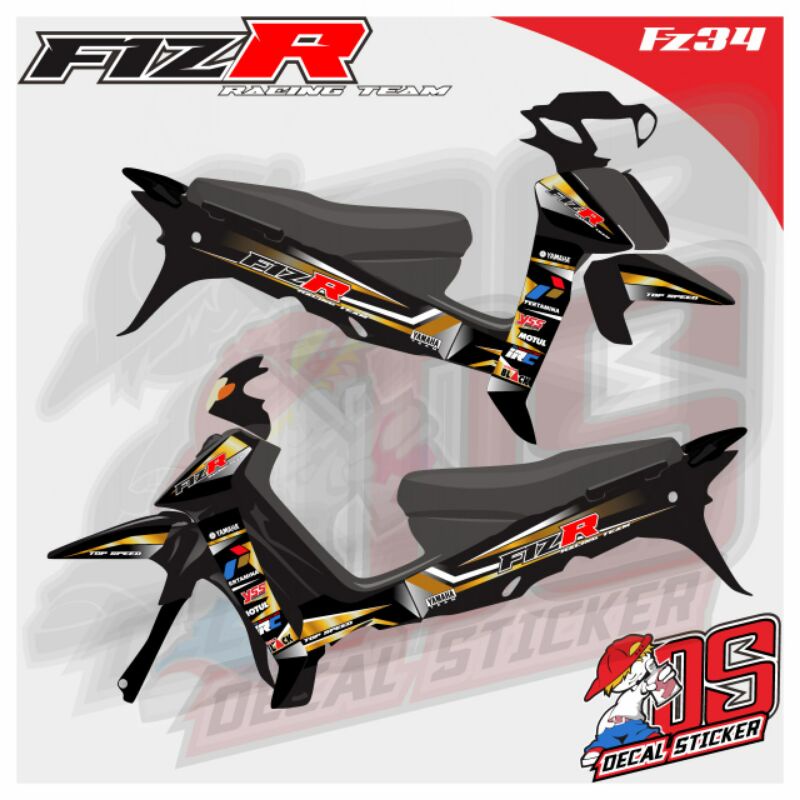 FZ 34 DECAL STICKER YAMAHA FIZ R
