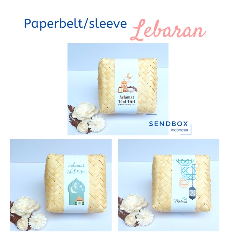 

READY (isi 5) paperbelt / sleeve label kemasan idul fitri