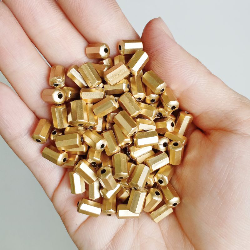 25 GRAM MANIK MOTE SQ EMAS VARIASI TABUNG