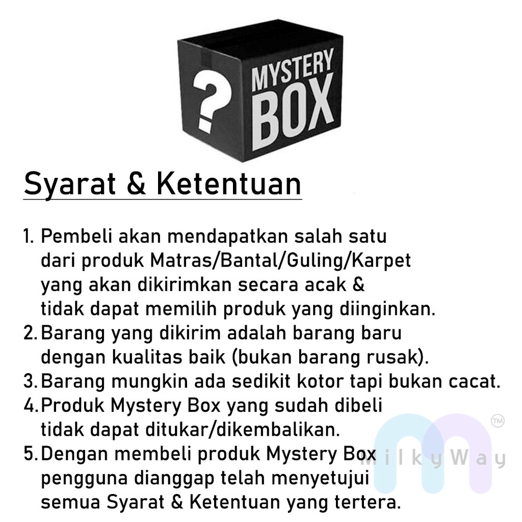 [MilkyWay] Mystery Box – Bedding Good Lucky Prize for Surprise