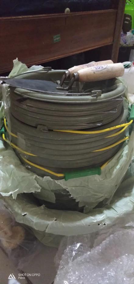 Bak Baskom Hijau Anti Pecah Pakan Ternak Tambal Ban