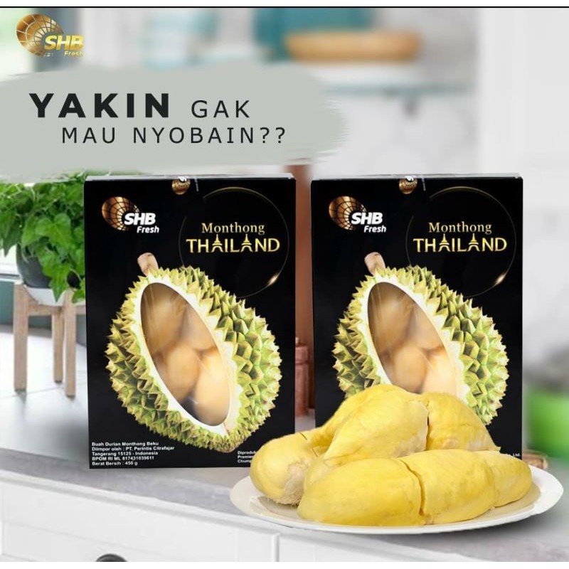 

MONTONG THAILAND 450gr DURIAN MONTONG SUPER JUMBO