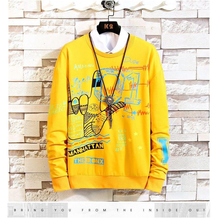 COD/ARPIOSSHOP - BAJU BRONX - SWEATER PRIA KEREN MODEL KEKINIAN