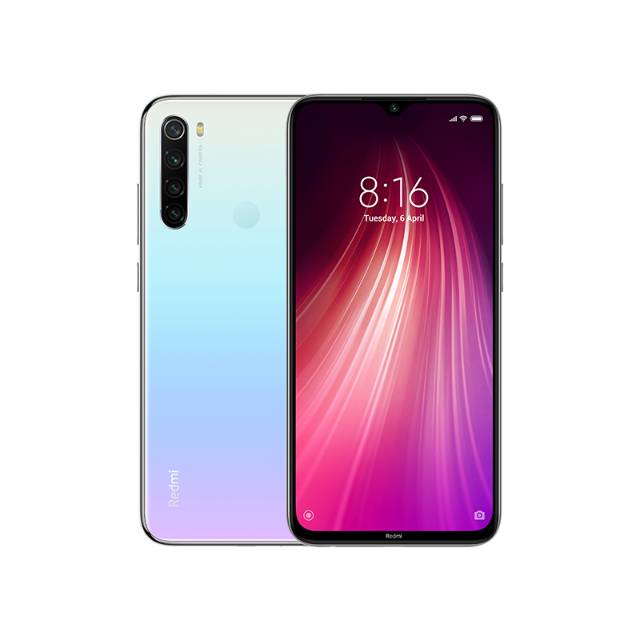 Redmi note 8 4/64 moo   nlight white | Shopee Indonesia