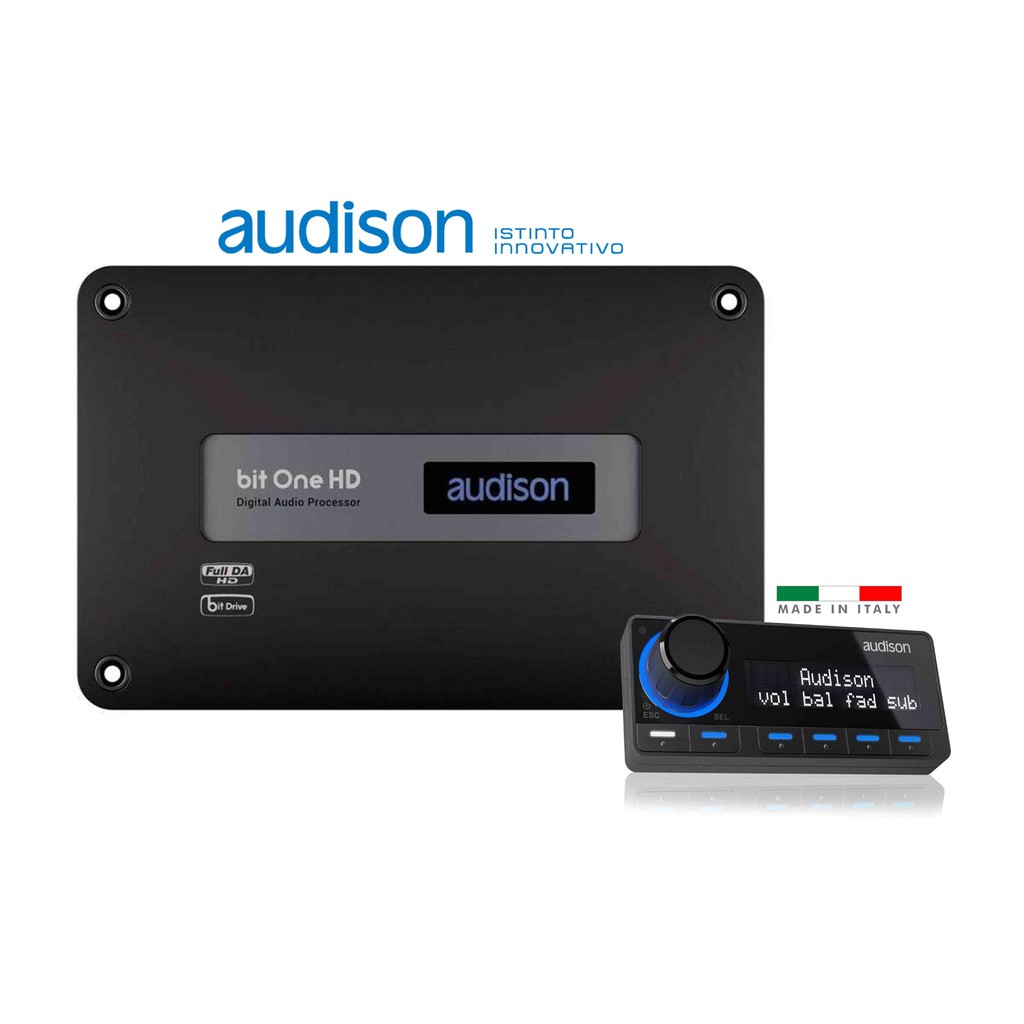 Audison Bit One HD Processor Audio Mobil Made in Italy