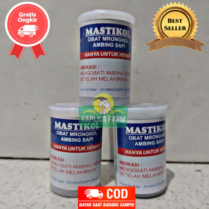 Mastikol obat mrongkol / mastitis sapi kambing obat radang ambing ternak