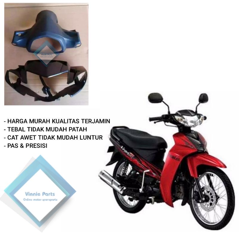 Batok depan belakang Vega R New kap kepala Vega R New hitam
