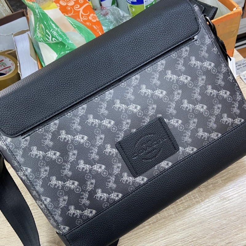 Tas pria coach messenger bag tas selempang pria coach import premium