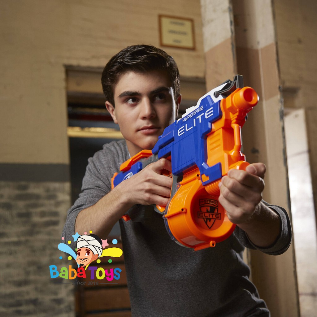 graatis Nerf Gun N-Strike Elite HyperFire Blaster Original Not Surgefire