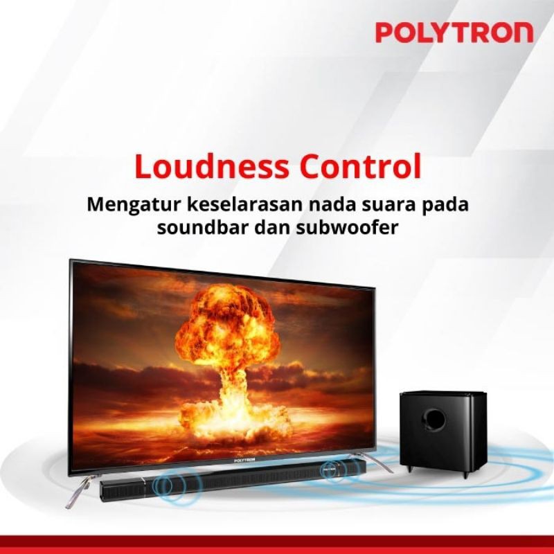 Led Tv Polytron 50BV8758  Soundbar digitaltv Bluetooth ( Khusus Sidoarjo Surabaya Gersik Mojokerto)