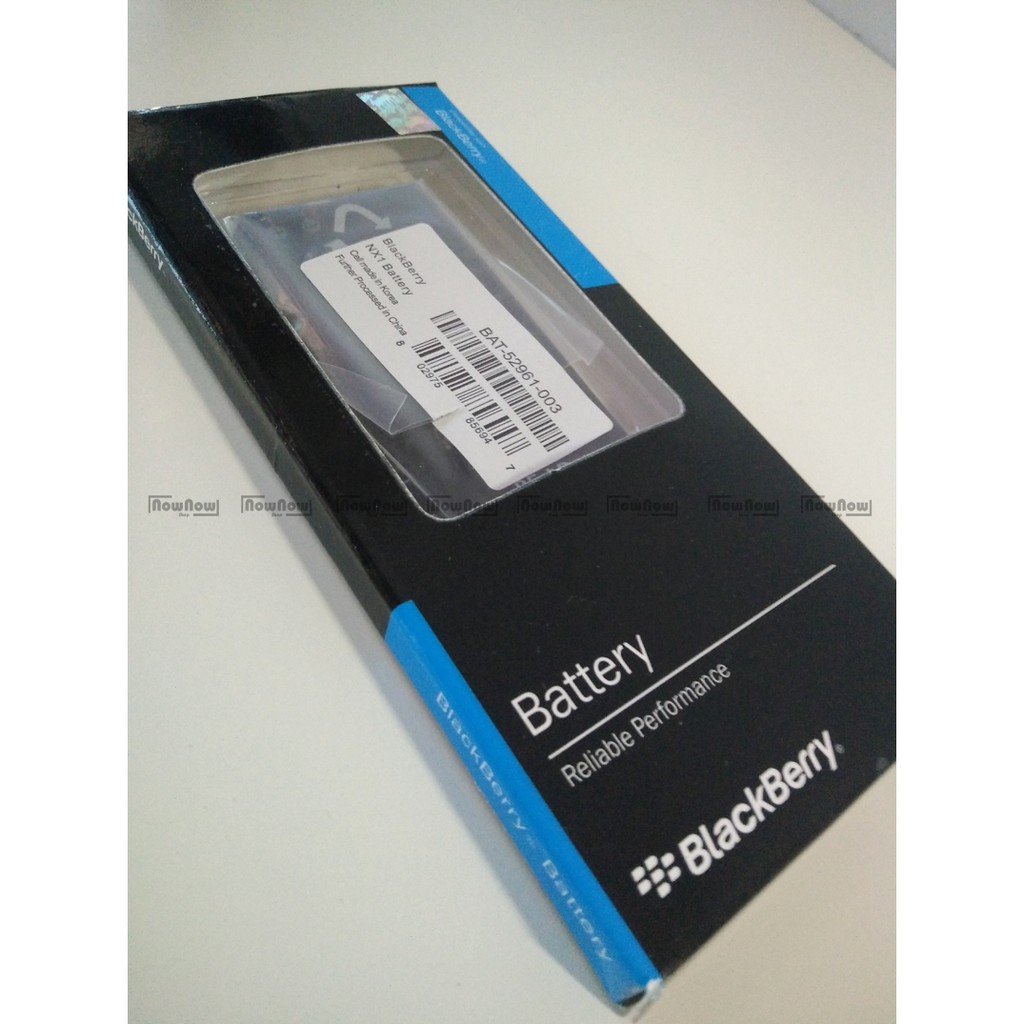 Baterai Blackberry Q10 NX1 Original 100%  BB Batre Battery Batu Batrai HP