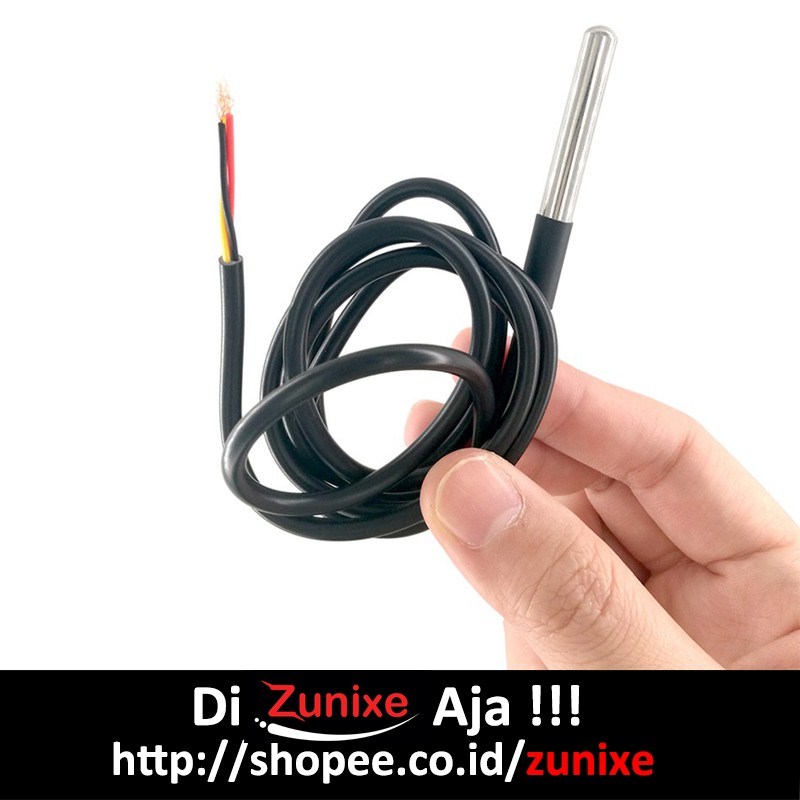 DS18B20 TEMPERATURE SENSOR STAINLESS STEEL WATERPROOF PROBE DS 18B20