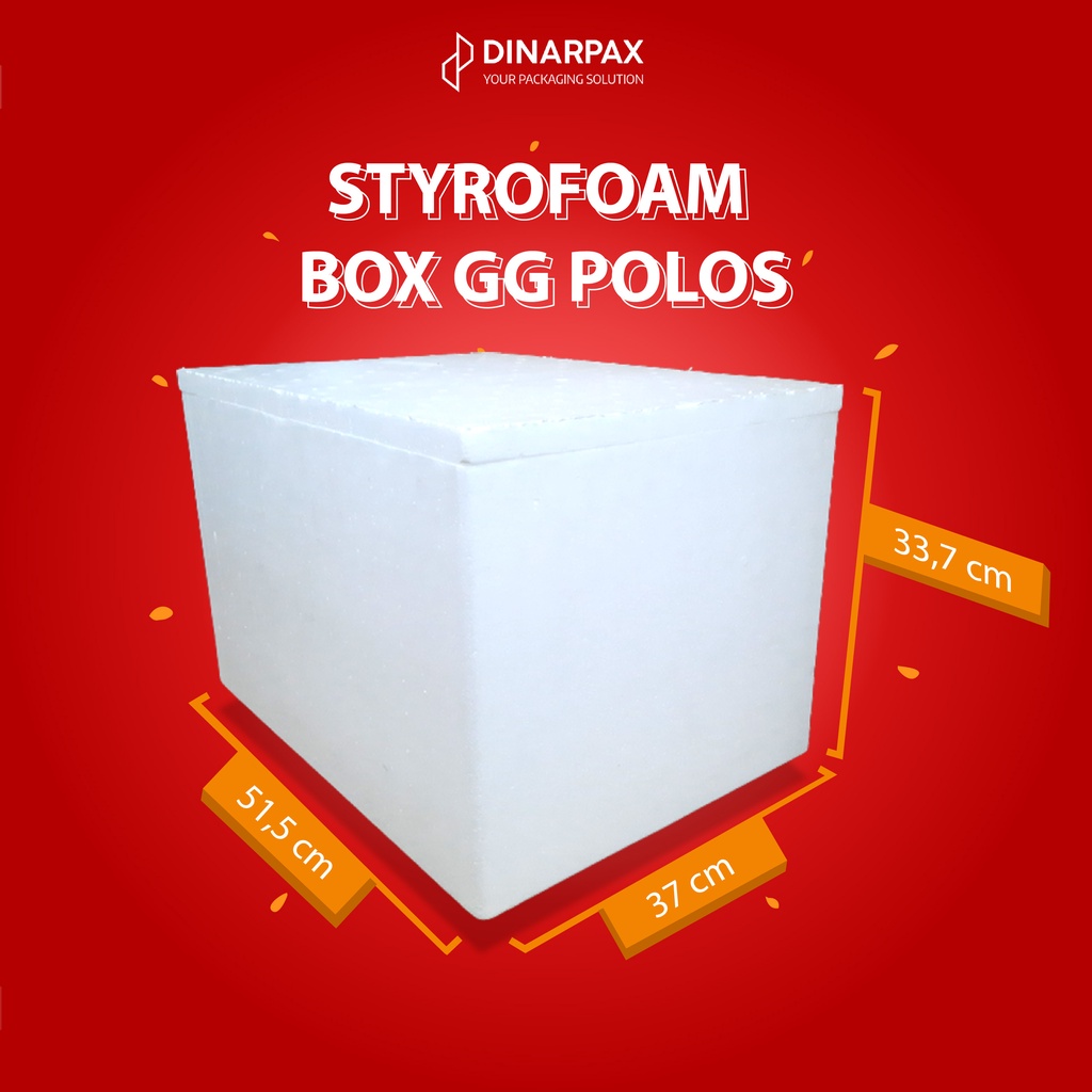 Styrofoam Box GG Polos / Box GG Polos / Styrofoam DinarBox / Box Gojex / Box Grab / Obral Box / Kara