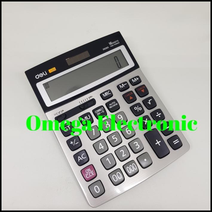 

Deli 39265 Calculator Check & Correct Desktop Kalkulator 16 Digits