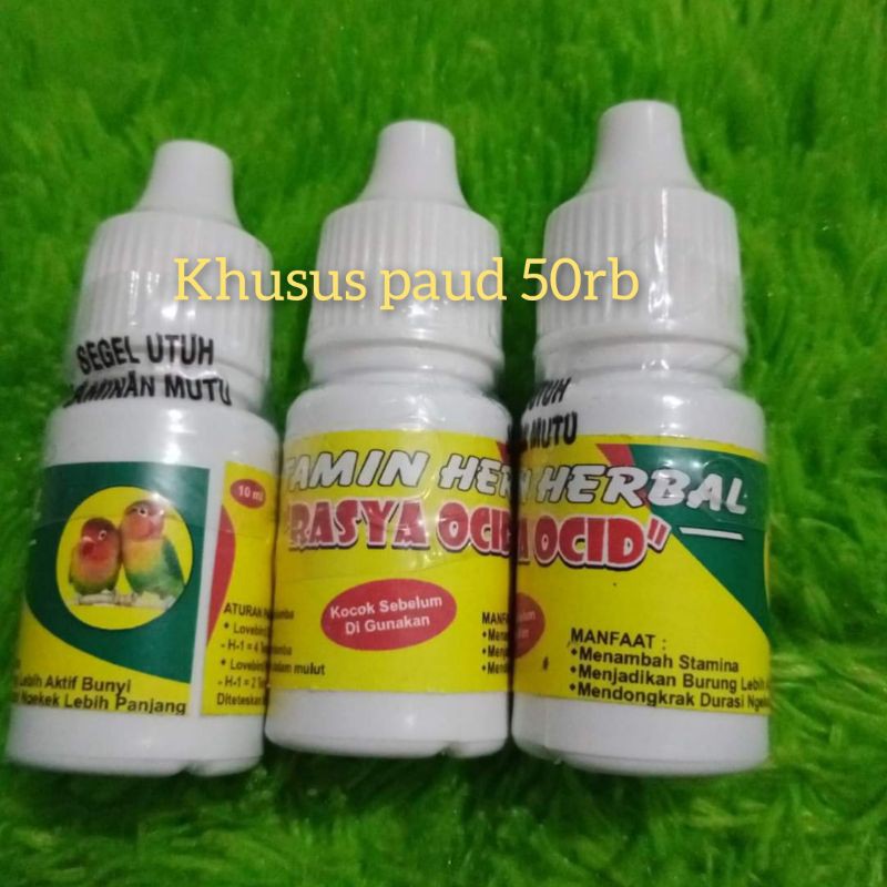 Rasya ocid vitamin paud baby merangsang durasi dan lebih berstamina