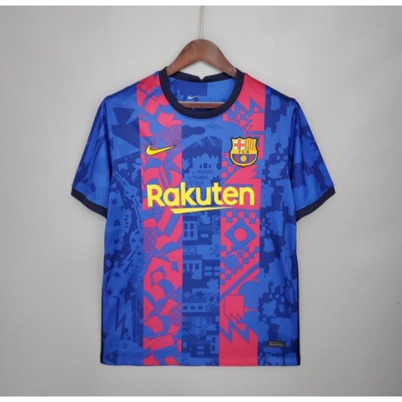 JERSEY BARCA HOME AWAY 3RD GRADE ORI 2021/2022 TERBARU