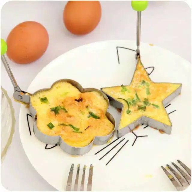 Alat Cetakan Telur Bermotif / Egg Mold