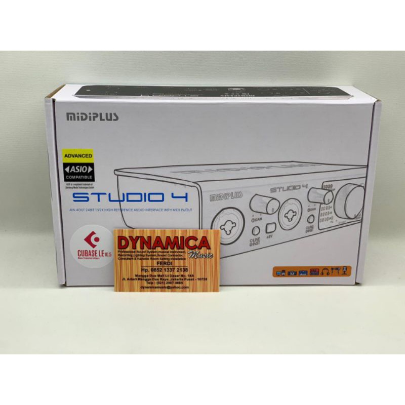 Soundcard Midiplus studio 4 24bit/192kHz 4 channel