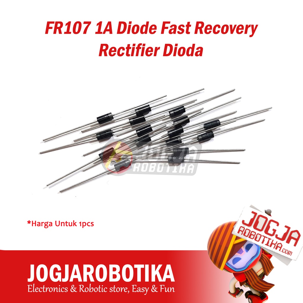 FR107 FR 107 1A 1000V Diode Fast Recovery Rectifier Dioda