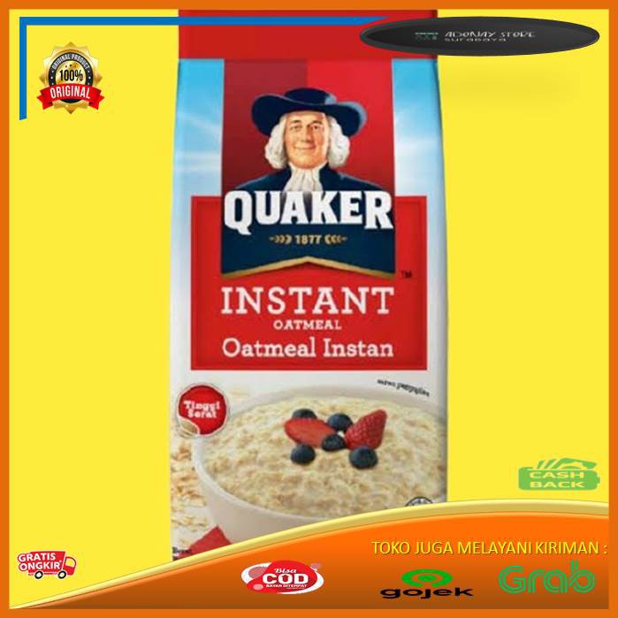 

Quaker instant oatmeal 1kg + 200gr