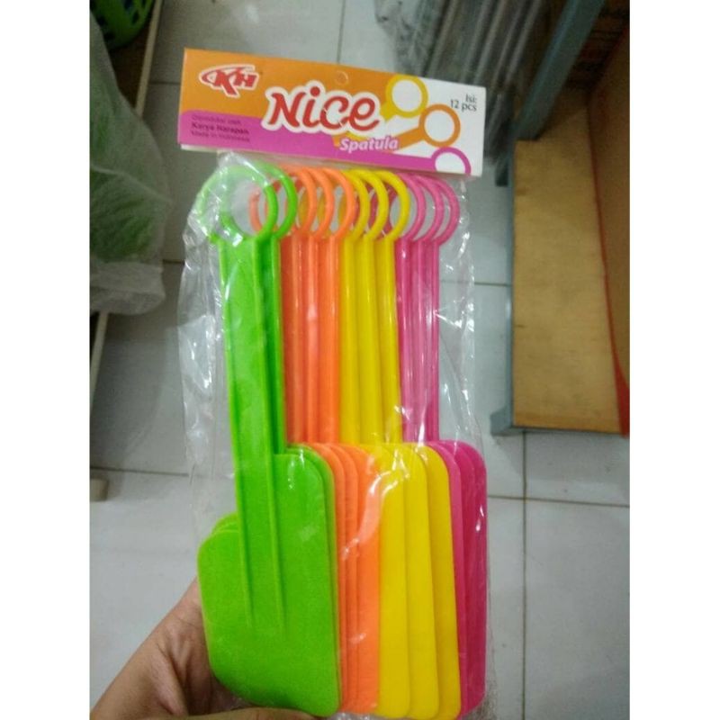 Solet sambal spatula kecil plastik / Olesan Plastik kecil