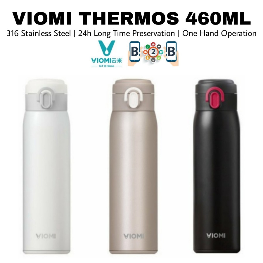 VIOMI THERMOS 460ML - Tumbler Bottle Vacuum Flask Termos Botol Minum