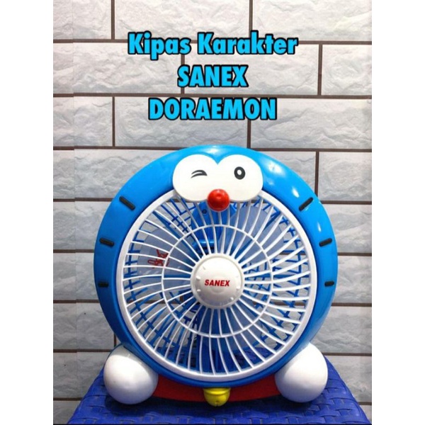 KIPAS ANGIN KARAKTER SANEX / MINI FAN KARAKTER SANEX