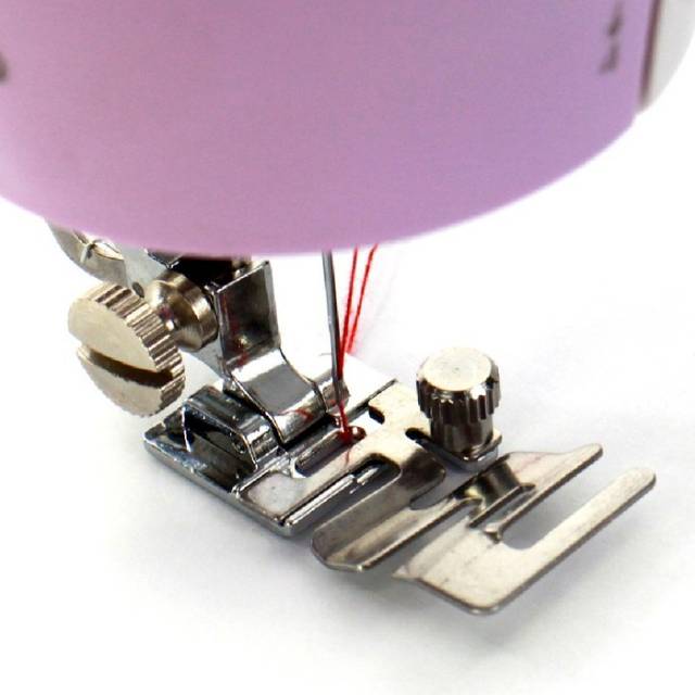 Edge Stitcher Foot - Sepatu Jahit Pasang Pita Karet - Tali Karet - Lace untuk Mesin Jahit Portable