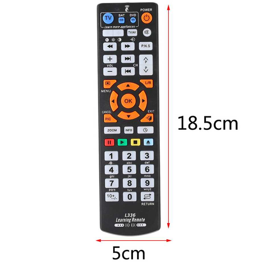 CHUNGHOP Universal Learning IR Remote - L336