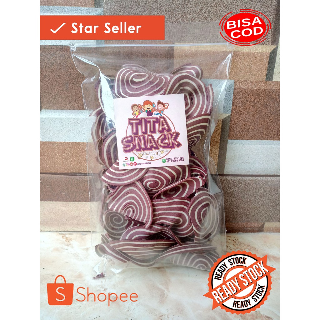 

Kuping Gajah - Tita Snack | Snack Murah | Cemilan | Jajanan | Makanan Ringan | Star Seller