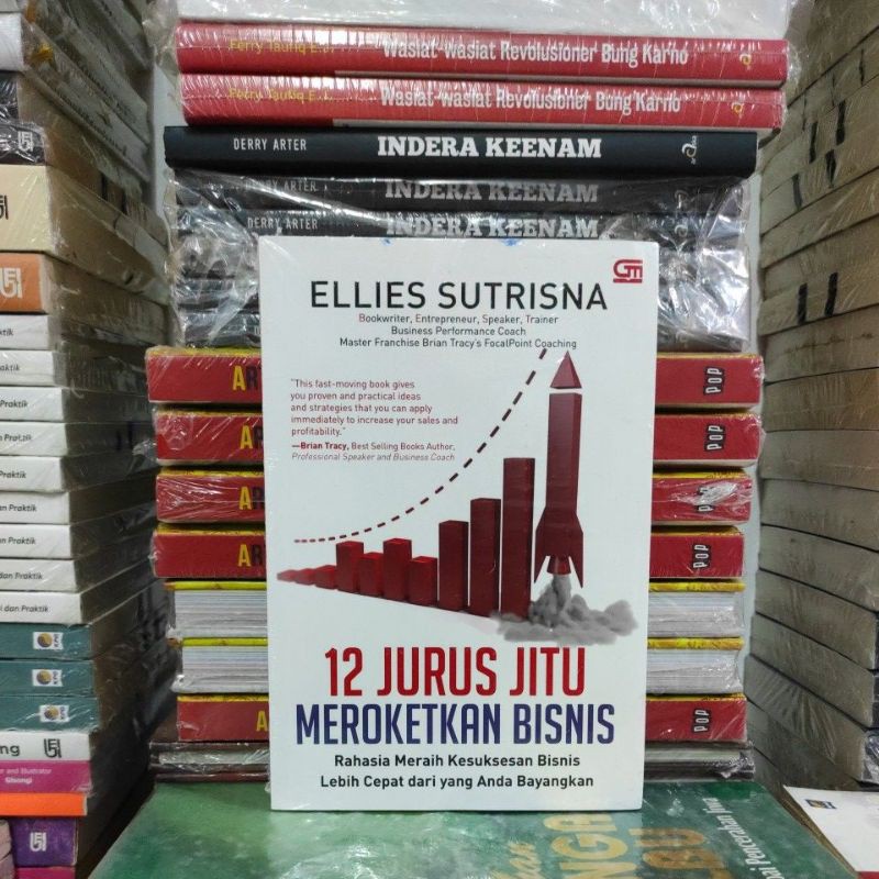 BUKU ORIGINAL 12 JURUS JITU MEROKETKAN BISNIS