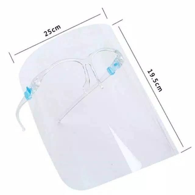 Face Shield Kacamata Nagita - Face Shield Kacamata Alat Pelindung Diri APD Terlaris