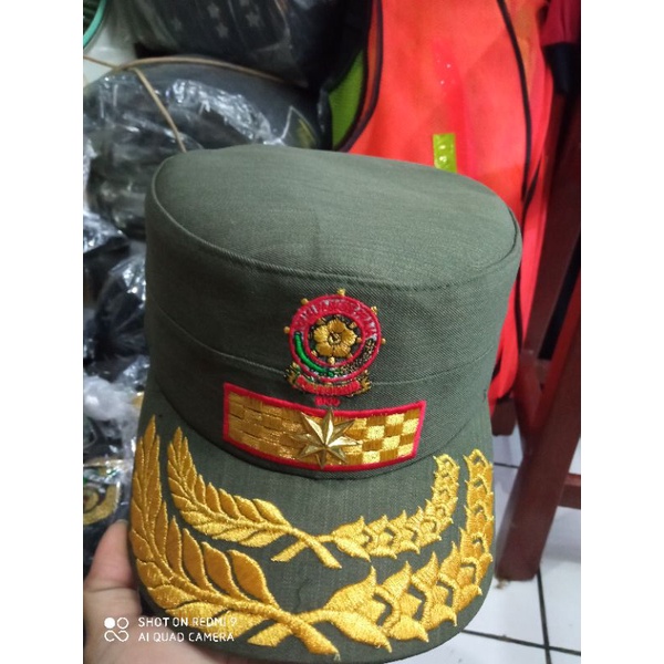 Topi komando pol pp gol 4c/ Kasat, free nama