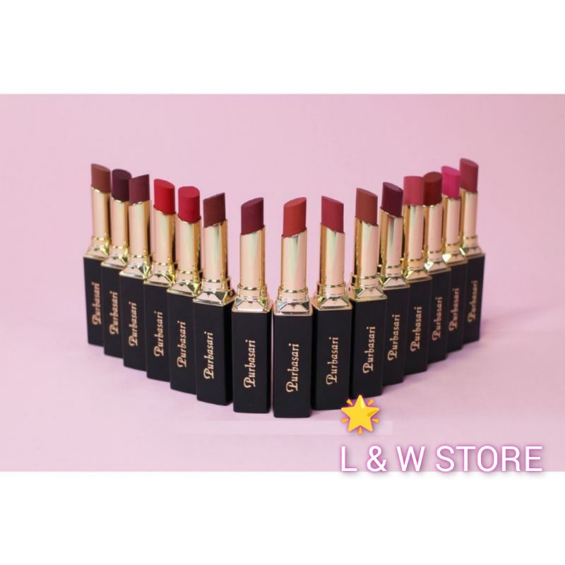 PURBASARI Lipstick Color Matte/Lip Stick Purbasari/BPOM