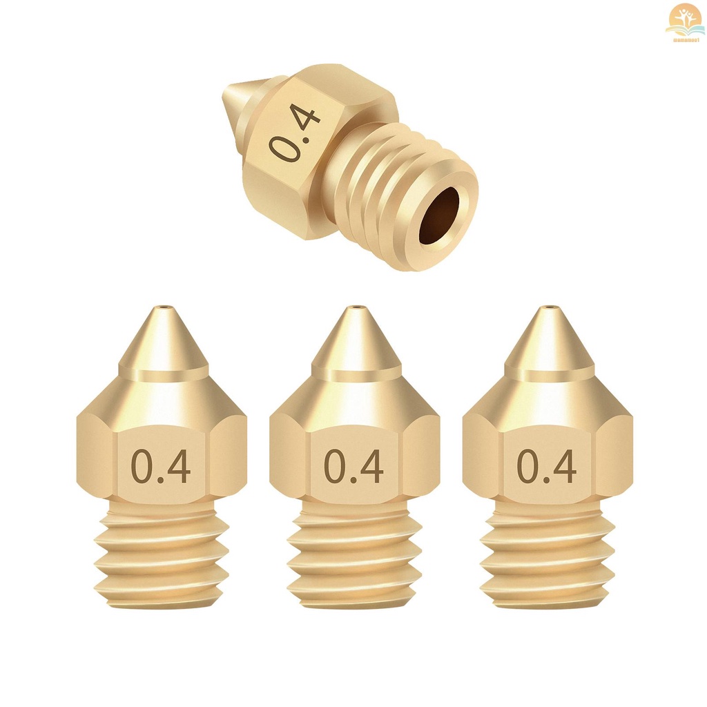 Assembled Extruder Hotend Kit with Extra 3pcs 0.4mm Nozzles Compatible with Creality CR-6 SE 3D Printer 1.75mm 3D Printing Machine Supplies