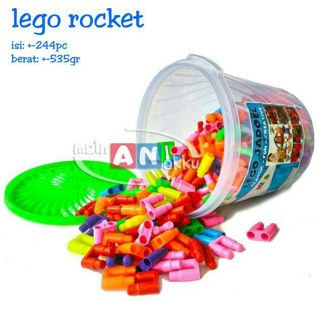  Lego  jadul lego  bombik lego  kubus lego  roket  lego  