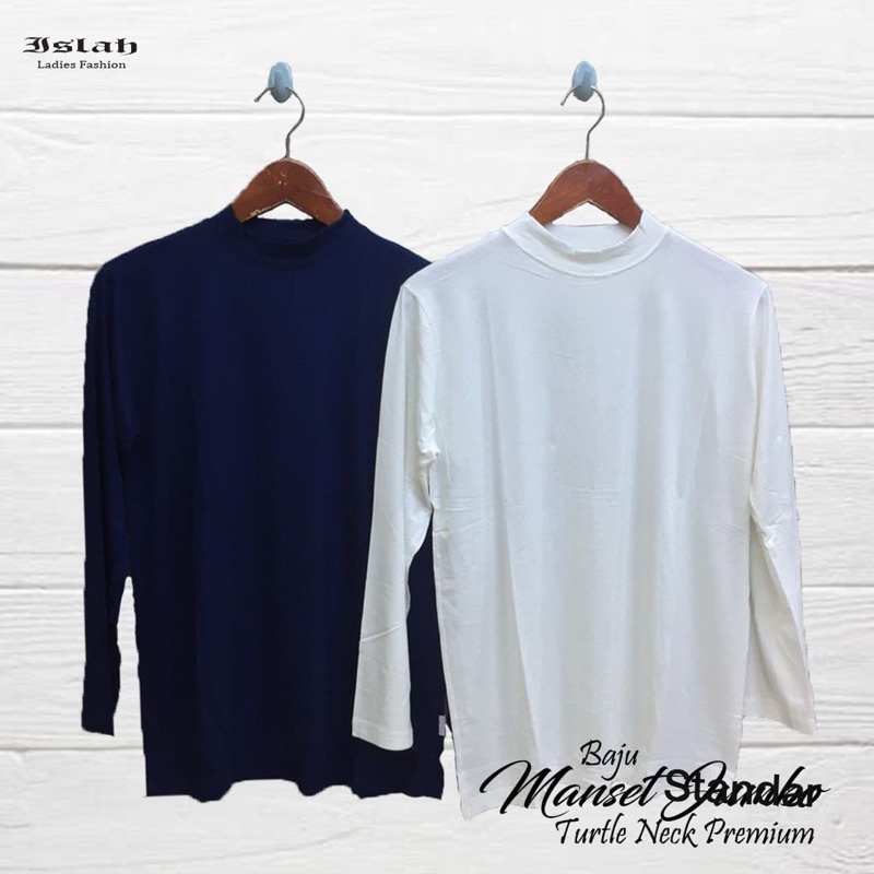 Manset Premium Basic Turtle neck,Manset Badan Premium,Manset Dalaman Baju Wanita,Kaos Premium by:islah