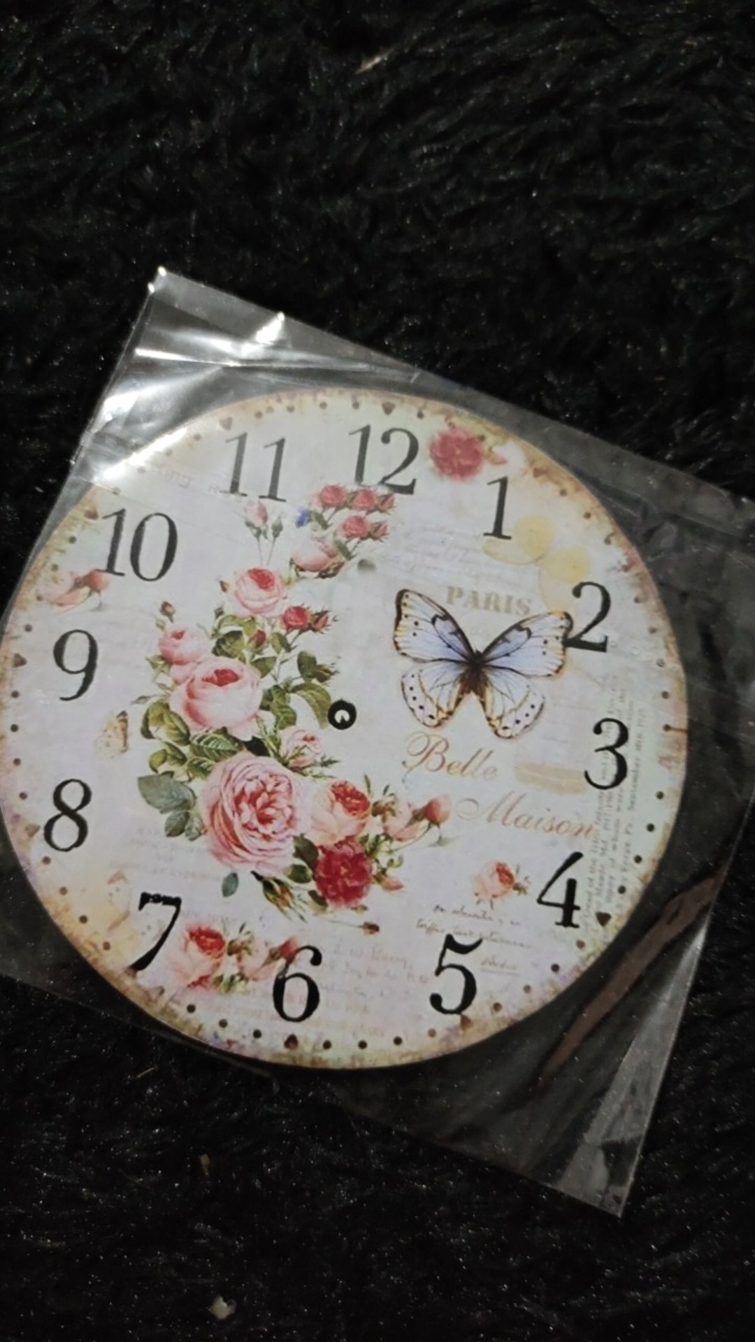 Background Jam Shabby Harga Satuan Background Saja