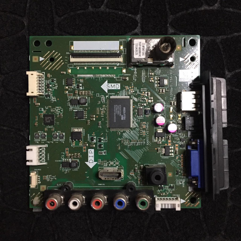 MB - MAINBOARD - MESIN TV SHARP LC 24N407I - 24 N 407I - 24N4071 - 24 N 4071