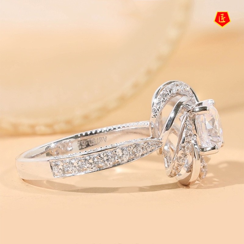 [Ready Stock]Simple Elegant 2 Karat Diamond Ring