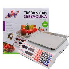 TIMBANGAN DIGITAL 30 KG GSF G4530 - PRICING SCALE TIMBANGAN SERBAGUNA