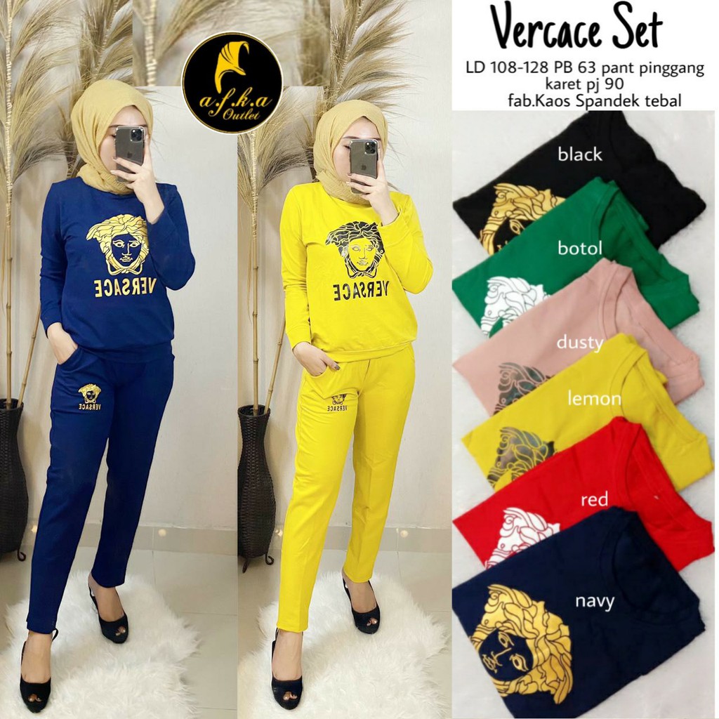 Sporty Versa setelan baju olahraga jogging wanita cewek sporty set
