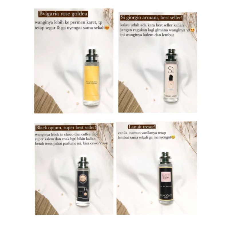 AROMA CEWEK BEST SELLER PARFUME THAILAND 35ml WANGI TAHAN LAMA DAN PACKING AMAN