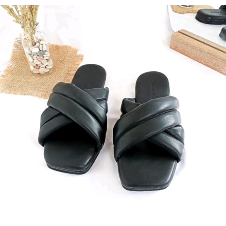 sandal wanita teplek silang