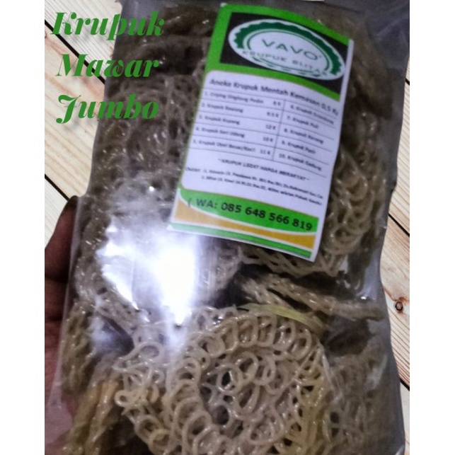 

Krupuk Mawar Besar