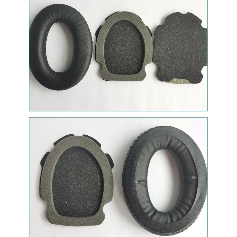 Vivi 2buah Spons Pengganti Bantal Earphone Earpads Lembut Bantalan Telinga Untuk A10 A20 Over Head Headset Repair Spare Part