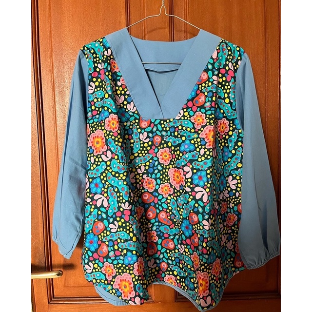 blouse miwa pattern new bukan preloved batik