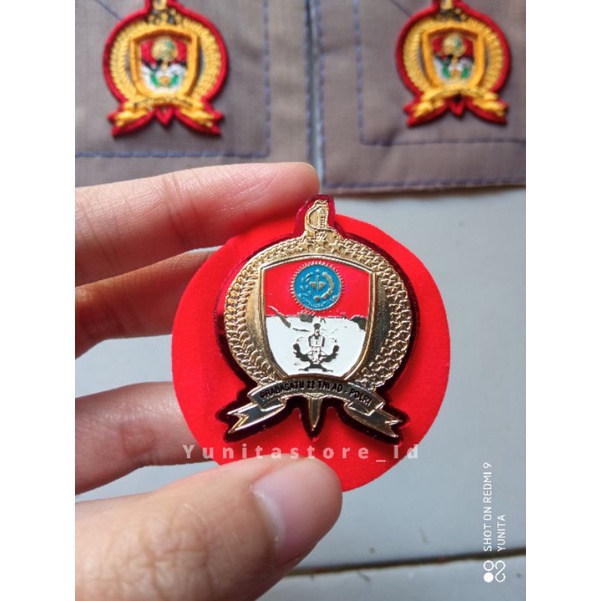 PIN PDH PRABASATU 22 TNI AD POLRI PIN PRAJURIT BHAYANGKARA BERSATU 2022